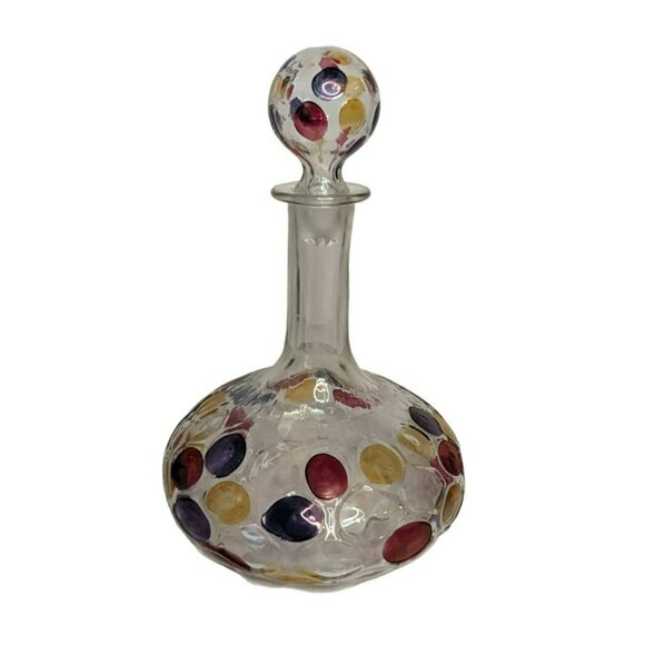 Nemo Glass Decanter - Max Kannegiesser, Borske Sklo Czechoslovakia 1960s MCM - Picture 2 of 8